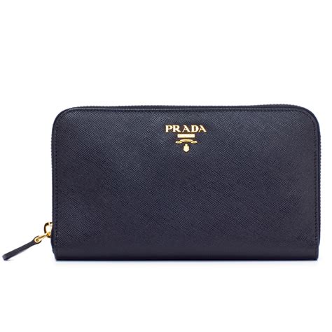 Prada wallet PRADA long 1M0506 SAFFIANO METAL embossed 